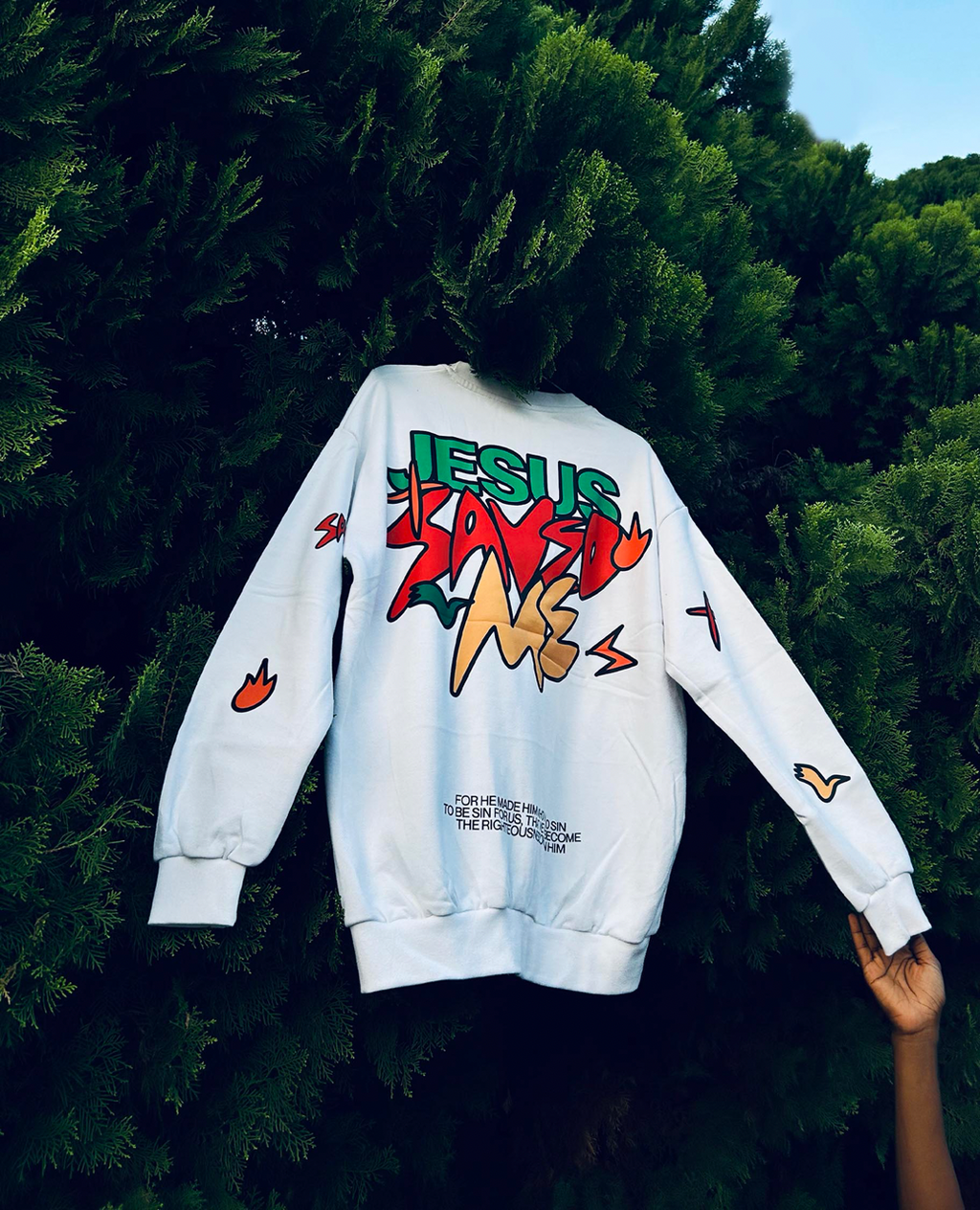 Jesus Saved Me Long Sleeve