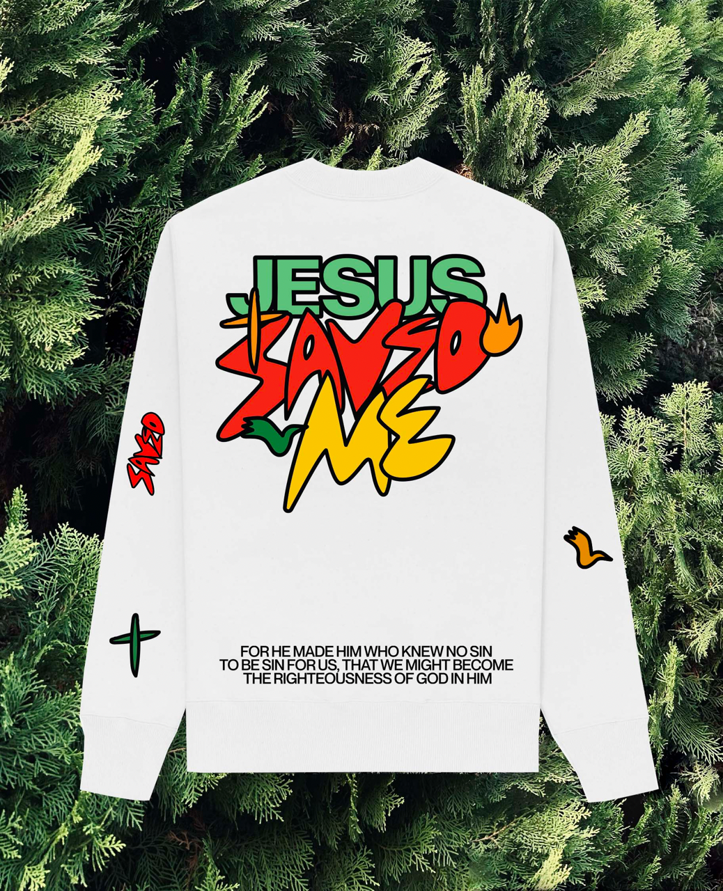 Jesus Saved Me Long Sleeve