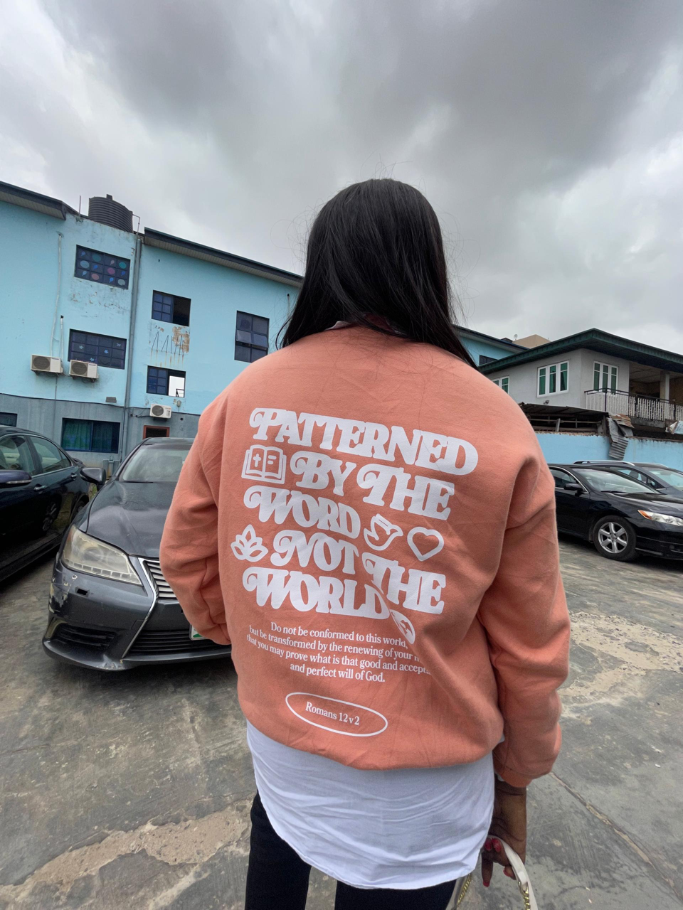 Patterned By The Word Sweatshirt