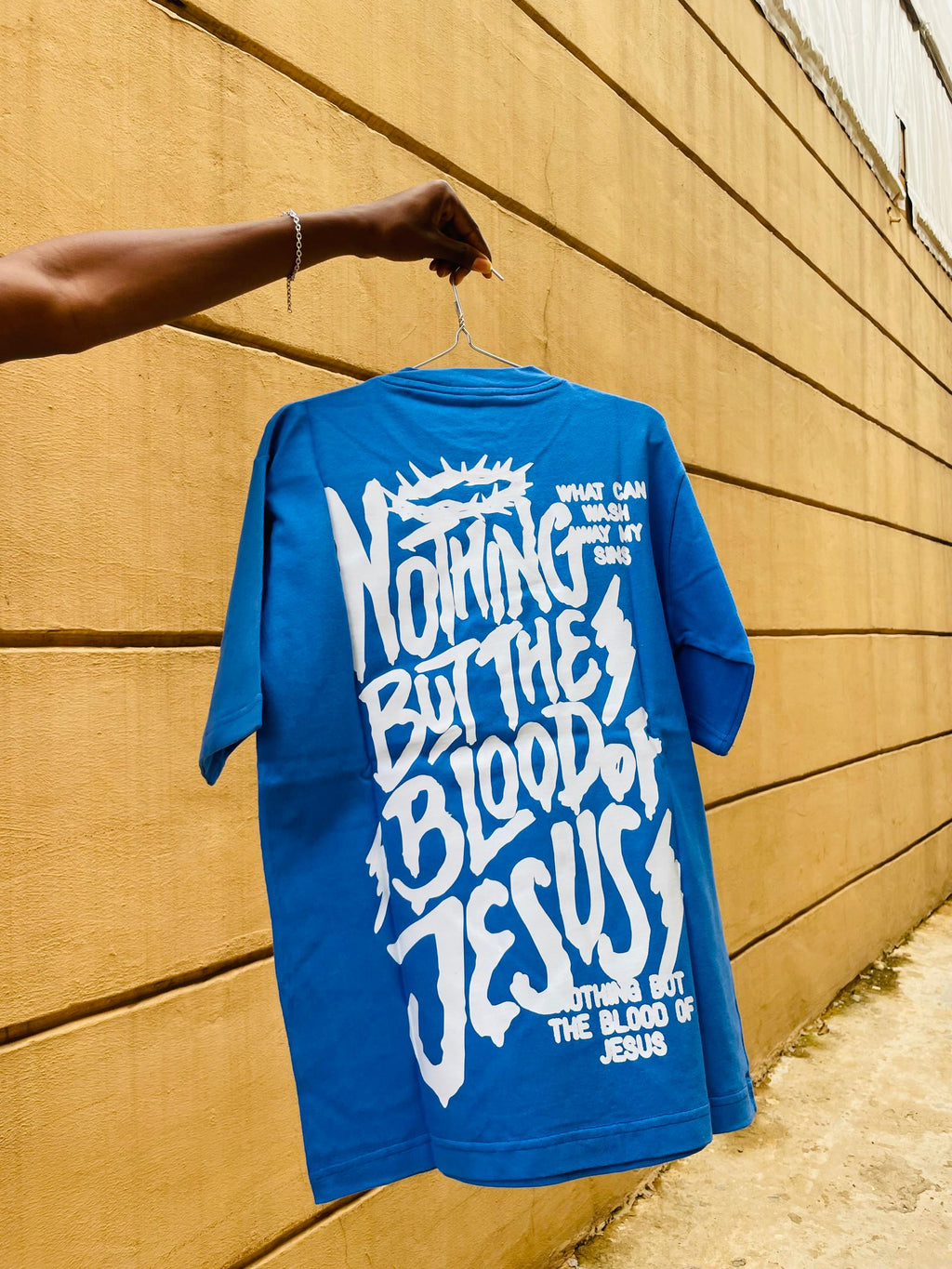Nothing but the blood of Jesus Short sleeve