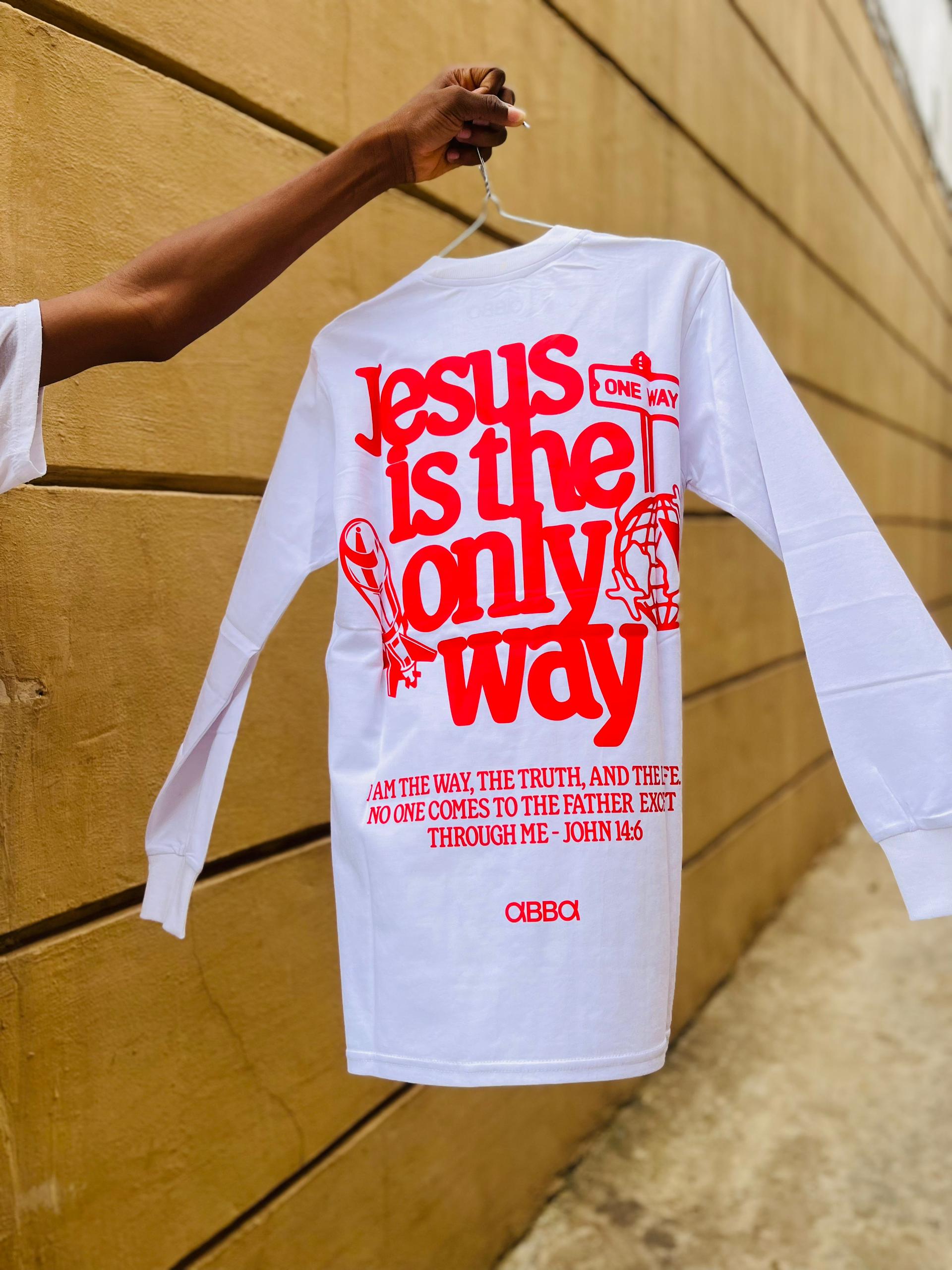 One way Jesus Long sleeve